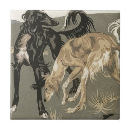 Azulejo Saluki