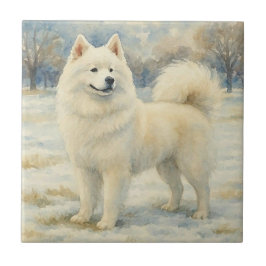 Azulejo Samoyed
