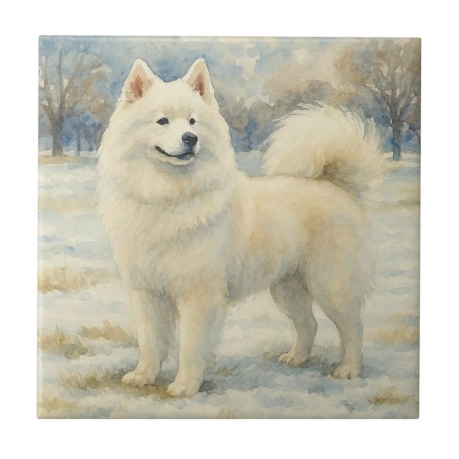 Azulejo Samoyed (Frente)