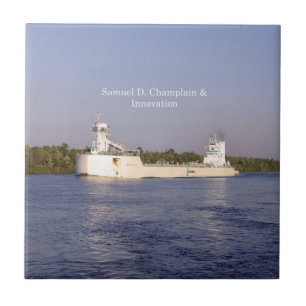 Azulejo Samuel D. Champlain & Innovation tile