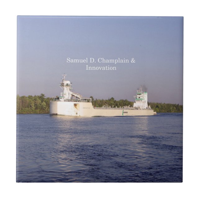 Azulejo Samuel D. Champlain & Innovation tile (Frente)