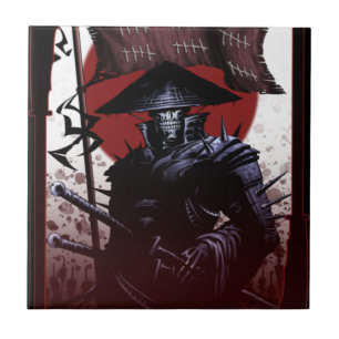 Azulejo Samurai_ghost