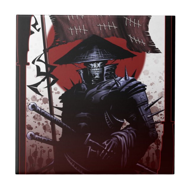 Azulejo Samurai_ghost (Frente)