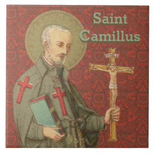 Azulejo San Camilo de Lelis (SAU 37)