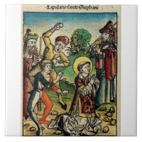 San Esteban el Protomártir Iconografía de Arte Fin