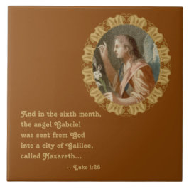 Azulejo San Gabriel el Arcángel (M 011)