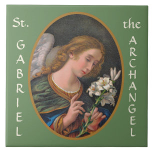 Azulejo San Gabriel el Arcángel (M 035)