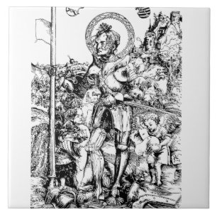 Azulejo San Jorge y el Dragón Gran Mártir