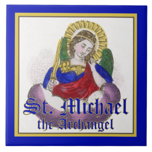 Azulejo San Miguel Arcángel (M 009)