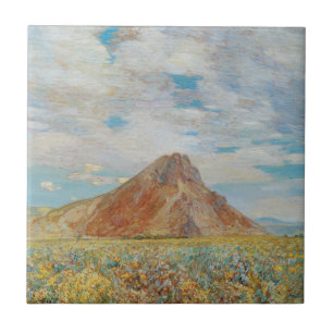 Azulejo Sand Springs Butte de Childe Hassam, Arte Antiguo
