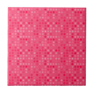 Azulejo sandía puntos rosados