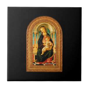 Azulejo Sandro Botticelli Madonna and Child c 1470