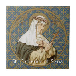 Azulejo Santa Catalina de Siena (BK 19) Mosaico 1