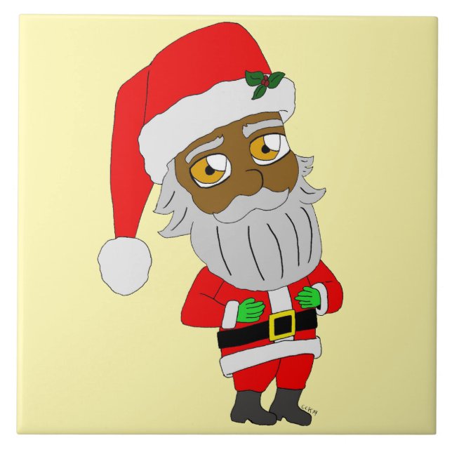 Azulejo Santa Chibi (Frente)