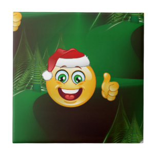 Azulejo santa claus emojis
