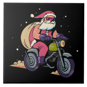 Azulejo Santa Claus travieso