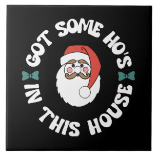 Azulejo Santa Kawaii