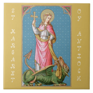 Azulejo Santa Margarita de Antioquía (SAU 038)