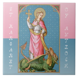 Azulejo Santa Margarita de Antioquía (SAU 038)