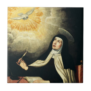 Azulejo Santa Teresa de Ávila