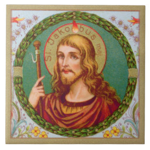 Azulejo Santiago el Mayor (JMAS 04)