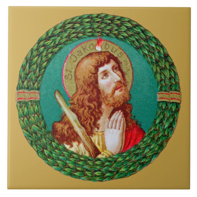 Azulejo Santiago el Menor (JMAS 05) (Frente)