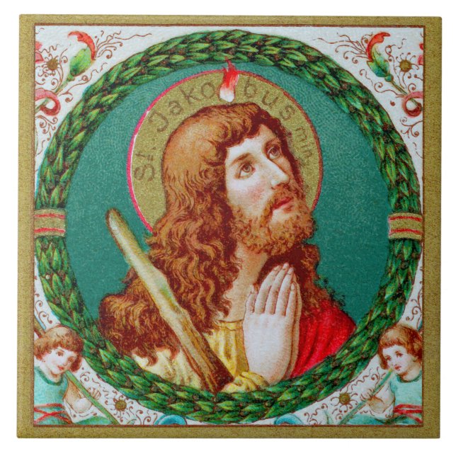 Azulejo Santiago el Menos (JMAS 05) (Frente)