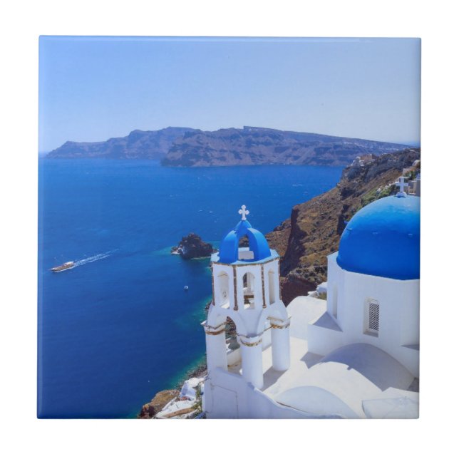 Azulejo Santorini (Frente)