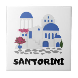 Azulejo Santorini Grecia