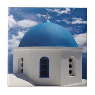 Azulejo Santorini, Grecia, mosaico cerámico
