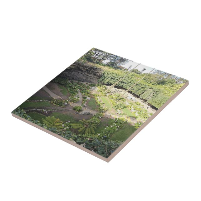 Azulejo Santuario oculto Umpherston Sinkhole (Lado)