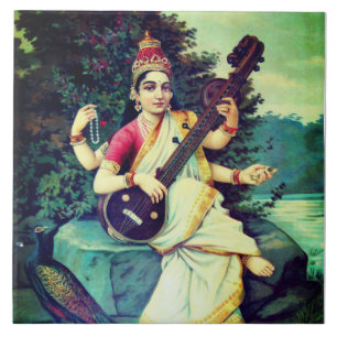 Azulejo Saraswati
