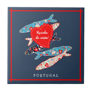 Azulejo Sardinas de Portugal