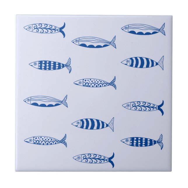 Azulejo Sardines Pattern (Frente)