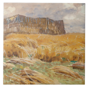 Azulejo Sargento John Singer - Campo camuflado en Francia