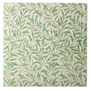 Azulejo Sauce de sauce de William Morris Vintage Botánico