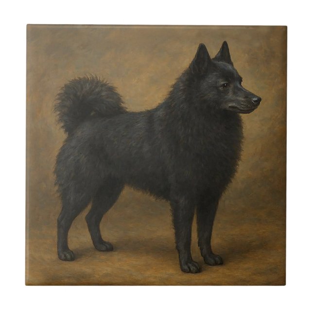 Azulejo Schipperke (Frente)