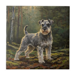 Azulejo Schnauzer 