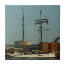 Schooner holandés en puerto danés