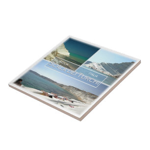 Azulejo SCL011 SCALA DEI TURCHI, Mosaic, Sicilia,