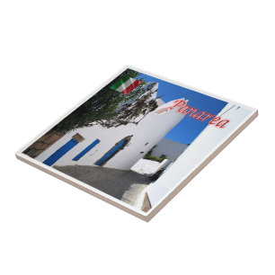 Azulejo SCL040 ISLAS AEOLIANAS, PANAREA, Sicilia,