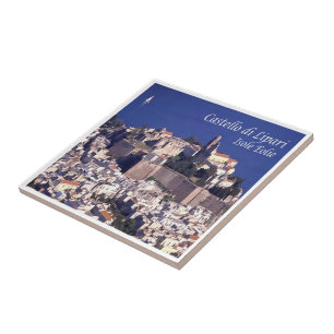 Azulejo SCL046 ISLAS AEOLIANAS LIPARI, Sicilia,