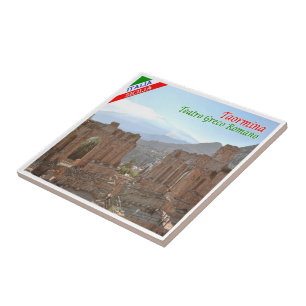 Azulejo SCL065 TAORMINA, Sicilia, Italia,