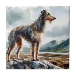 Azulejo Scottish Deerhound