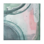 Azulejo Scribe Pastel - Acuarela<br><div class="desc">Pastel Scribe III de Grace Popp. Presenta formas de cierre superior en un estilo acuarela. Compuesto con diferentes colores.</div>