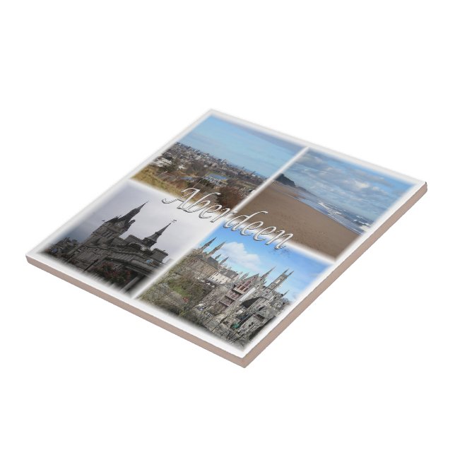 Azulejo SCT016 ABERDEEN, Escocia, (Lado)