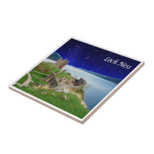 Azulejo SCT023 LOCH NESS, Escocia, Europa,