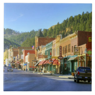 Azulejo SD, Deadwood, pueblo histórico minero de oro