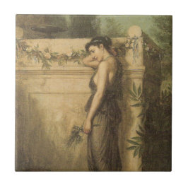 Azulejo Se fue pero no se olvidó (John William Waterhouse)