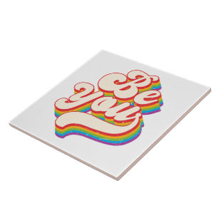 Azulejo ¡Sé Tú! Mosaico